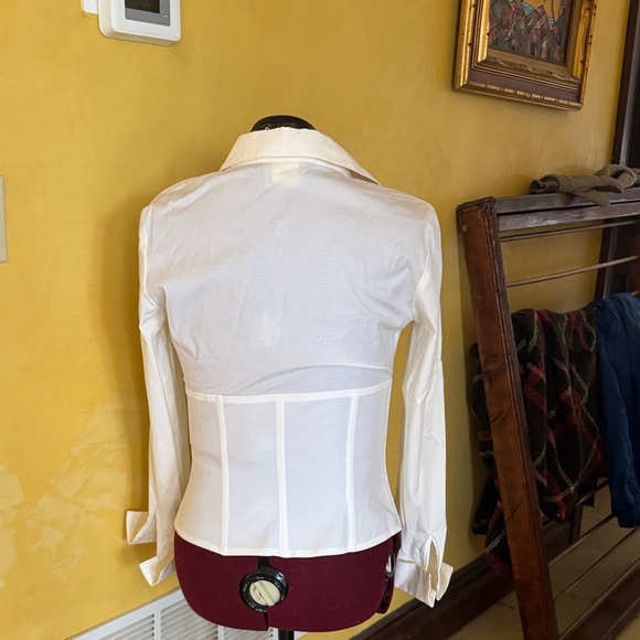 Cache Cream Button Down Shirt - Picture 3 of 6